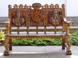 Ornate Courtyard Bench, Museo Pedro Osma, Lima