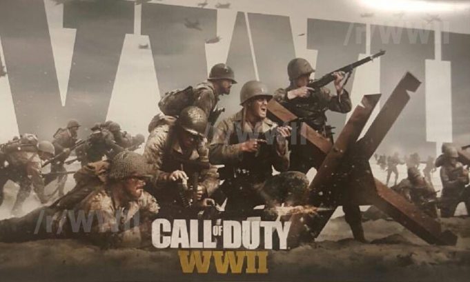 Call of Duty WWII, Call of Duty, FPS, Activision, leaked art, слитый арт
