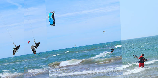 Kitesurfers