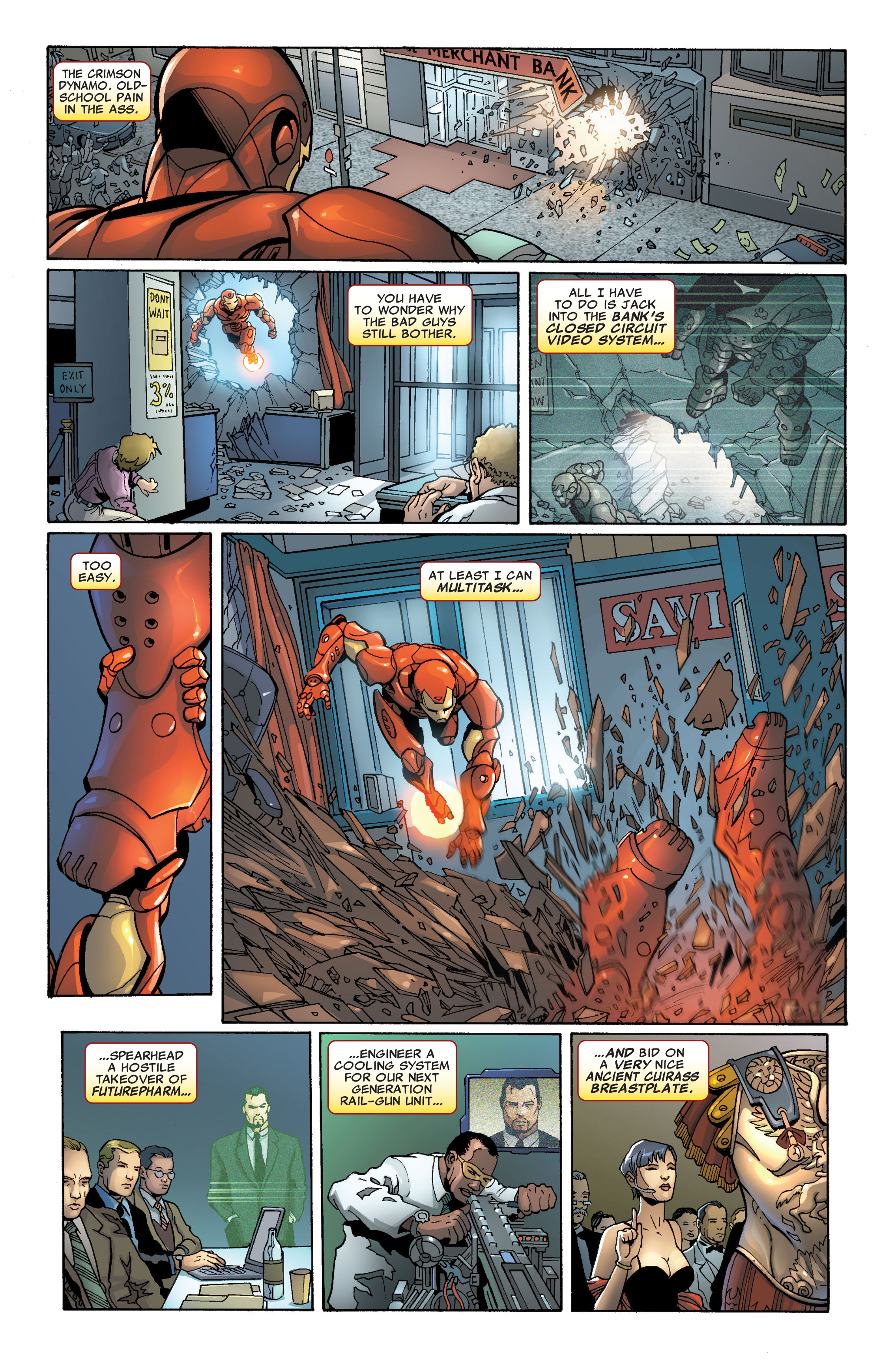 Read online Iron Man (2005) comic -  Issue #7 - 9