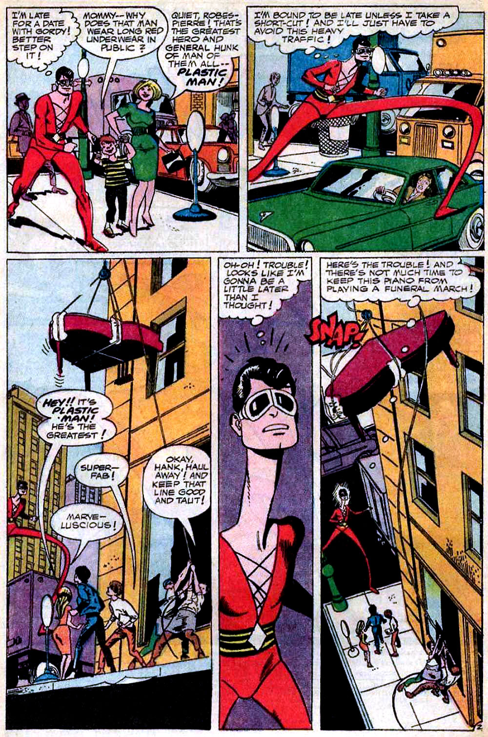 Read online Plastic Man (1966) comic -  Issue #1 - 3