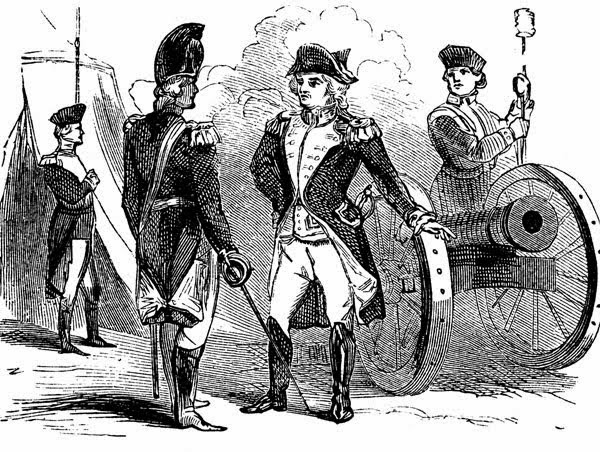 clipart of revolutionary war soldiers - photo #44