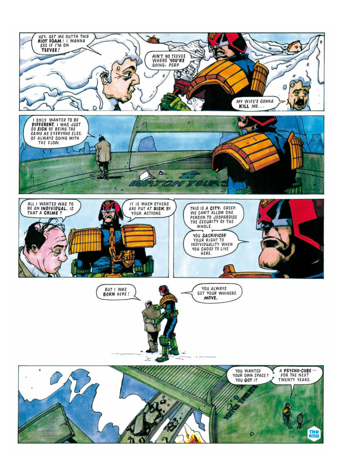 Read online Judge Dredd: The Complete Case Files comic -  Issue # TPB 21 - 65