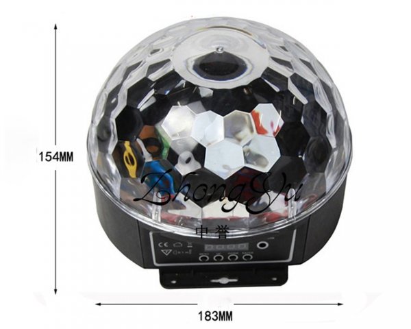 Kính thước đèn led crystal