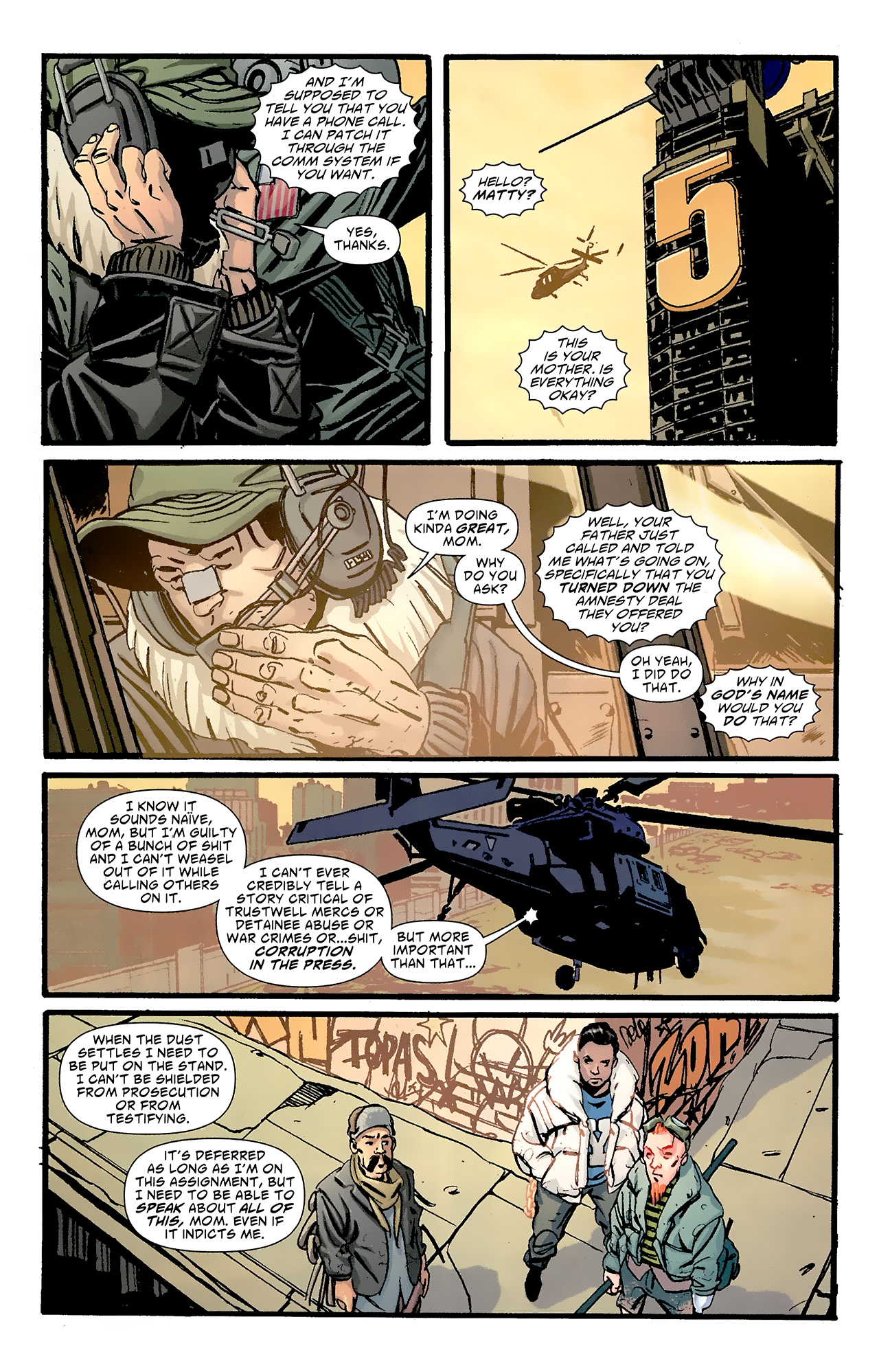 Read online DMZ (2006) comic -  Issue #54 - 20