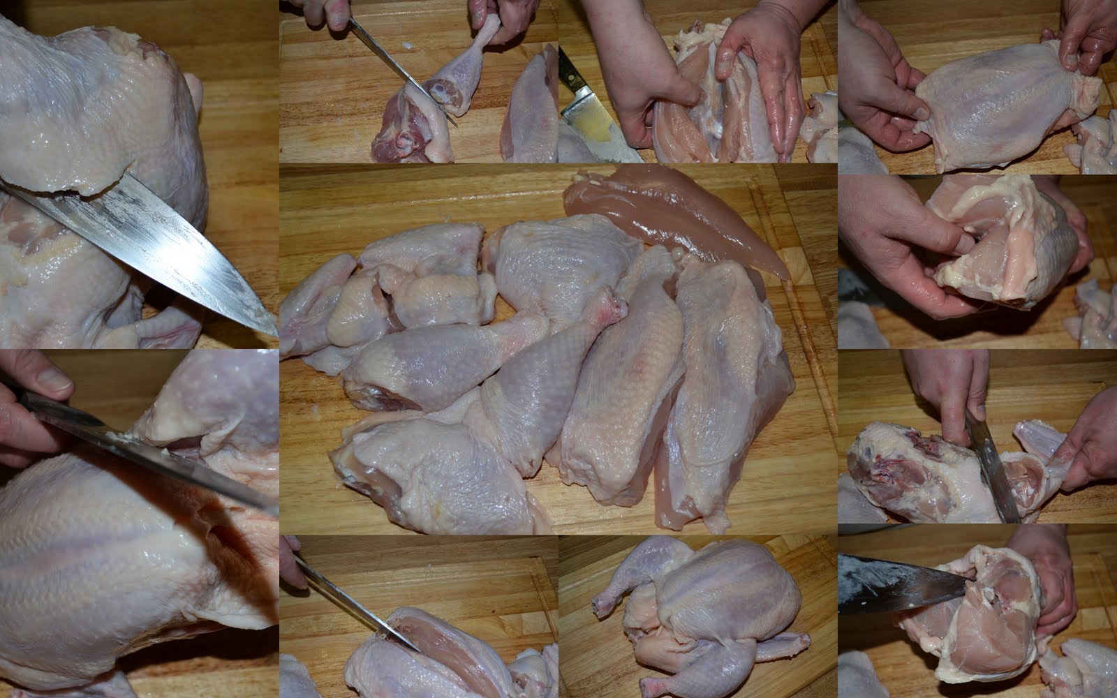American Flavors How to Butcher a Whole Chicken.