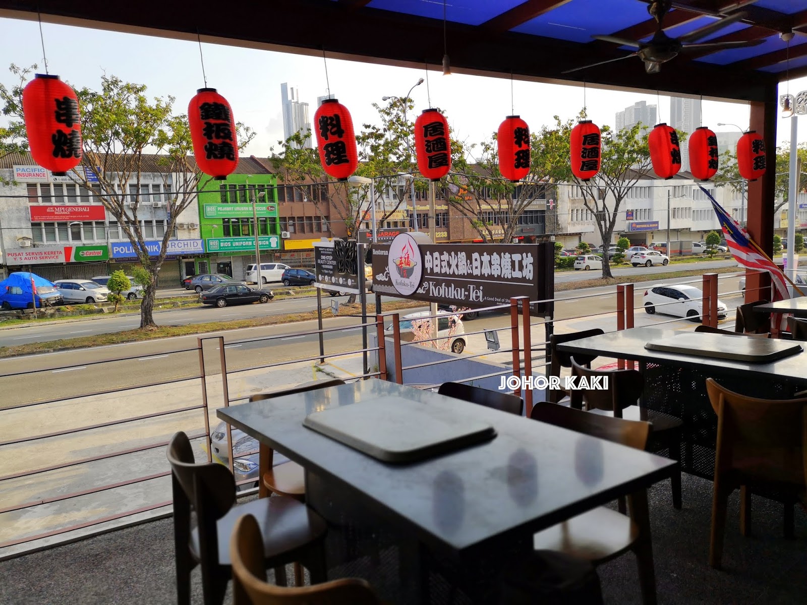 Popular Steamboat & Yakitori in Sri Tebrau Johor Bahru. KofukuTei 幸福窝 Tony Johor Kaki Travels