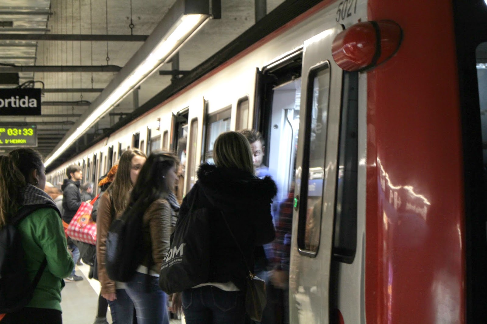 historias de un momento - metro barcelona