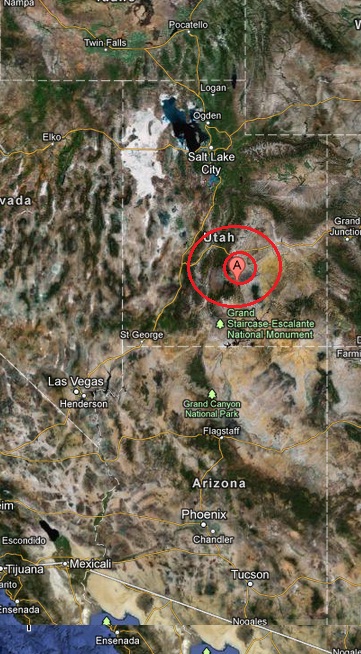 Earthquakes today utah