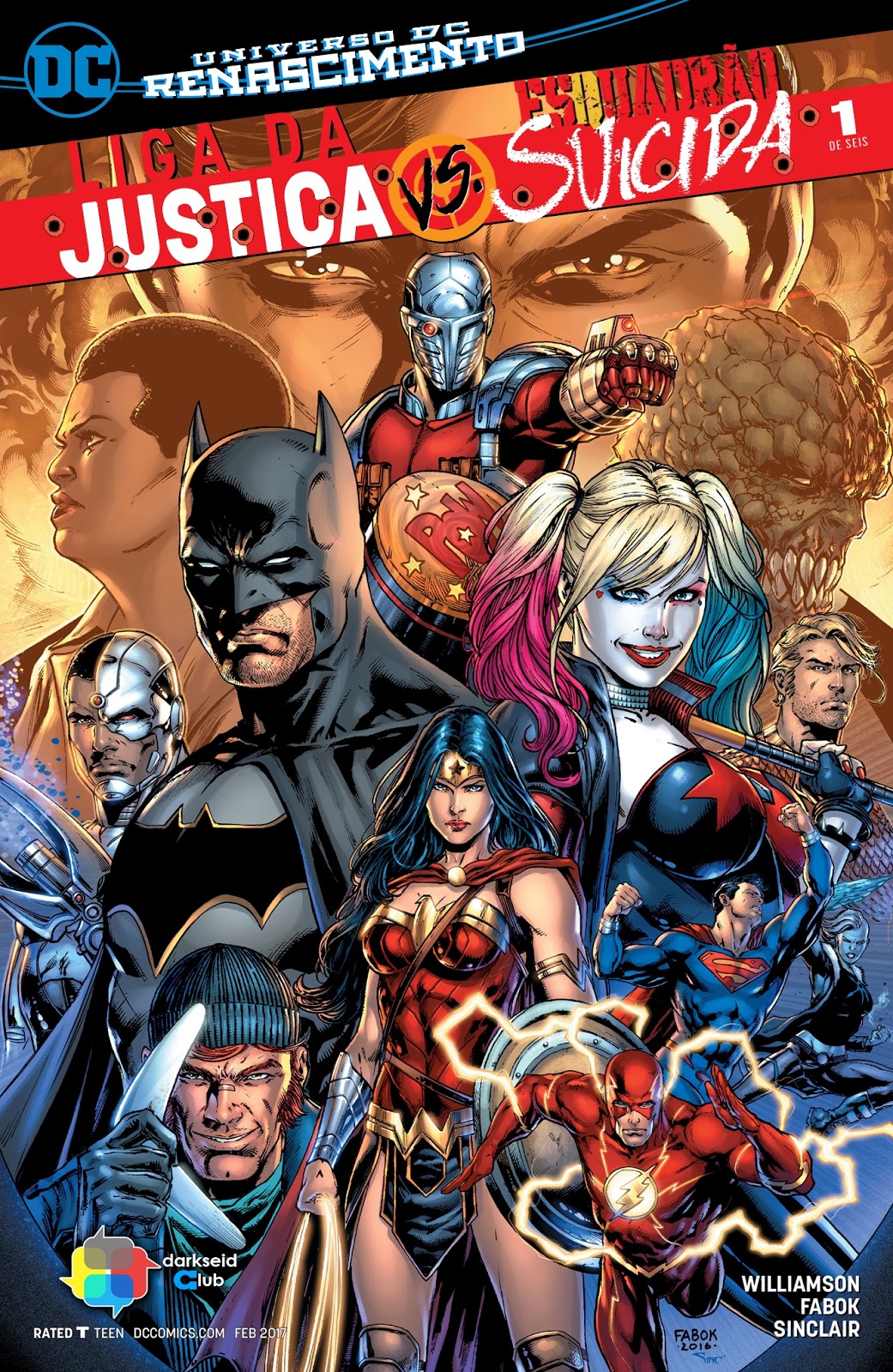 Papel Digital: Esquadrão Suicida VS Liga da Justiça