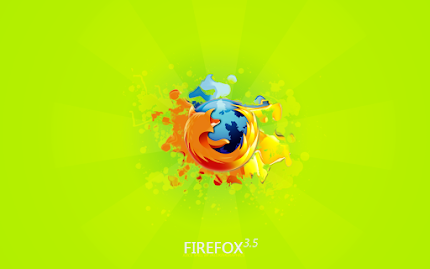 logo firefox, wallpaper firefox