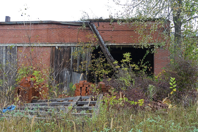 Abandoned Brickyard in Lehigh Iowa Reclaimed By Nature