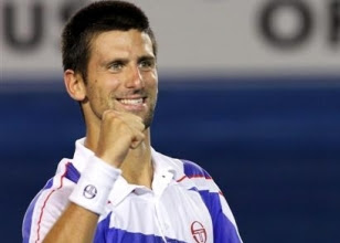 Novak DjokovicAvustralya Açık 2012 Çeyrek Finalinde
