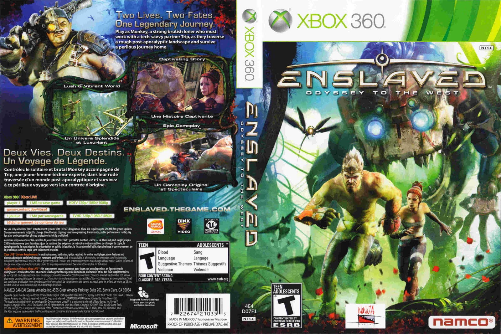 enslaved odyssey to the west xbox 360 download