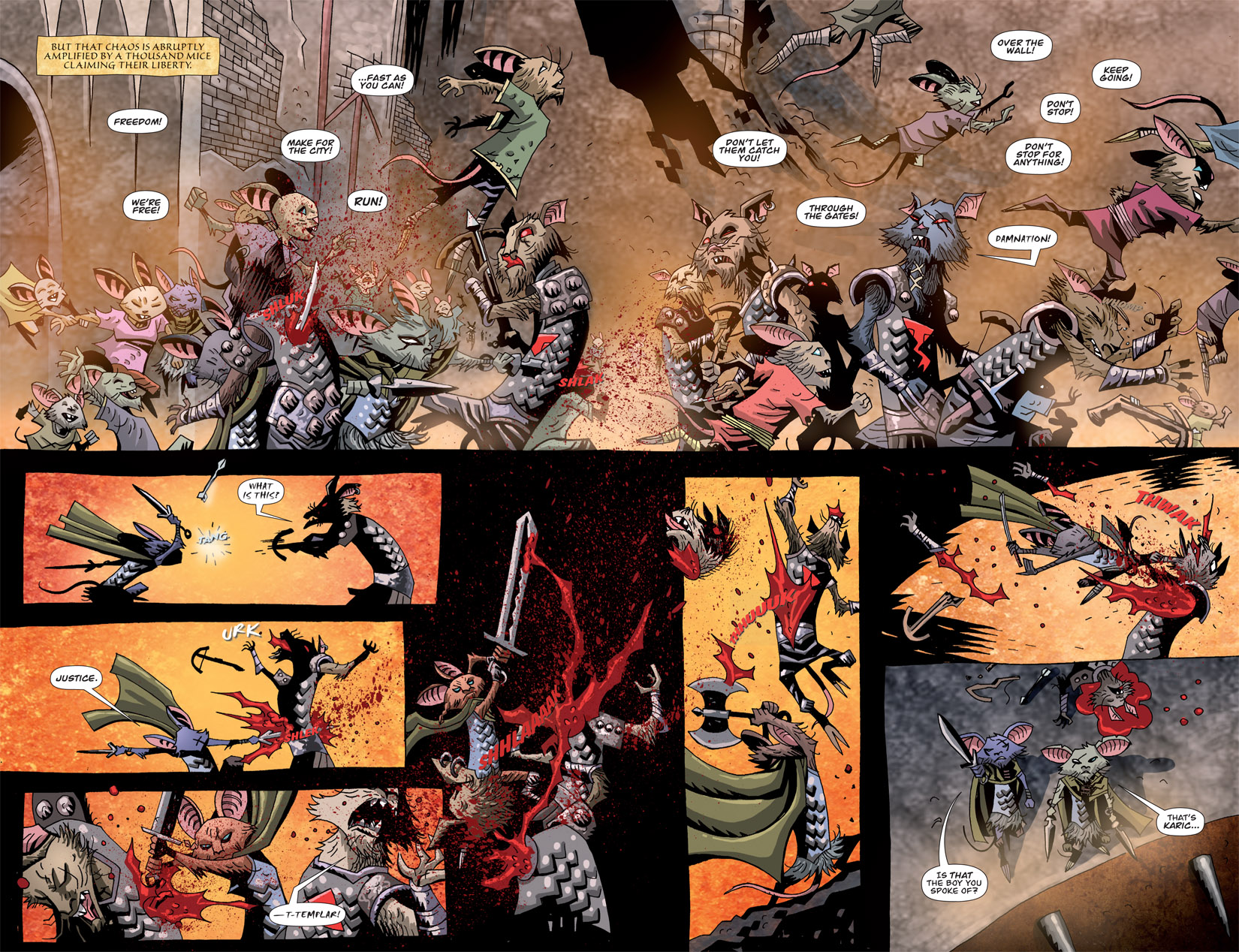 Read online The Mice Templar Volume 2: Destiny comic -  Issue #9 - 13