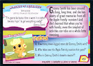 My Little Pony Sweet Apple Memories Series 2 Trading Card