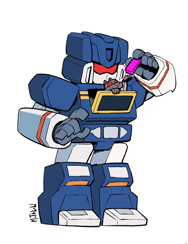 Mighty M U Monster Robot Transformers Decepticon Soundwave