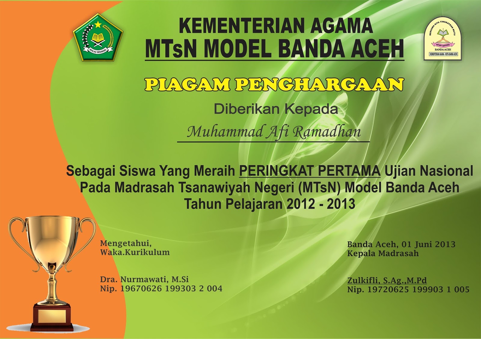 contoh piagam wood scribd indo