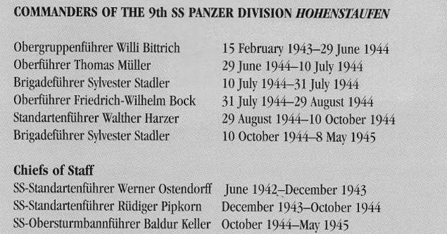 steinerkf 9. SSPanzerDivision Hohenstaufen