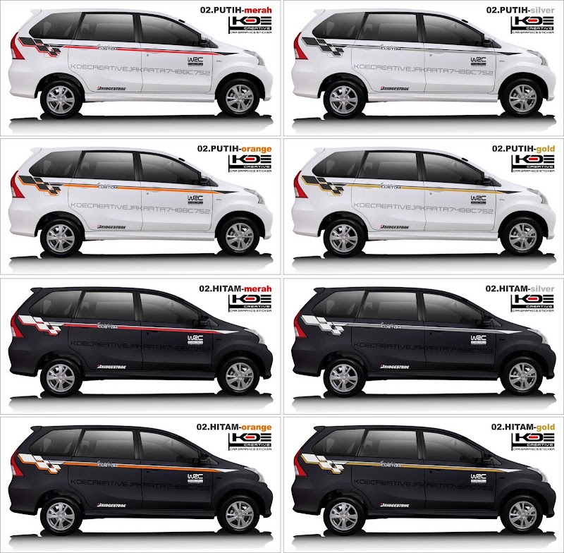 24+ Desain Stiker Kap Mobil Avanza, Trend Terbaru