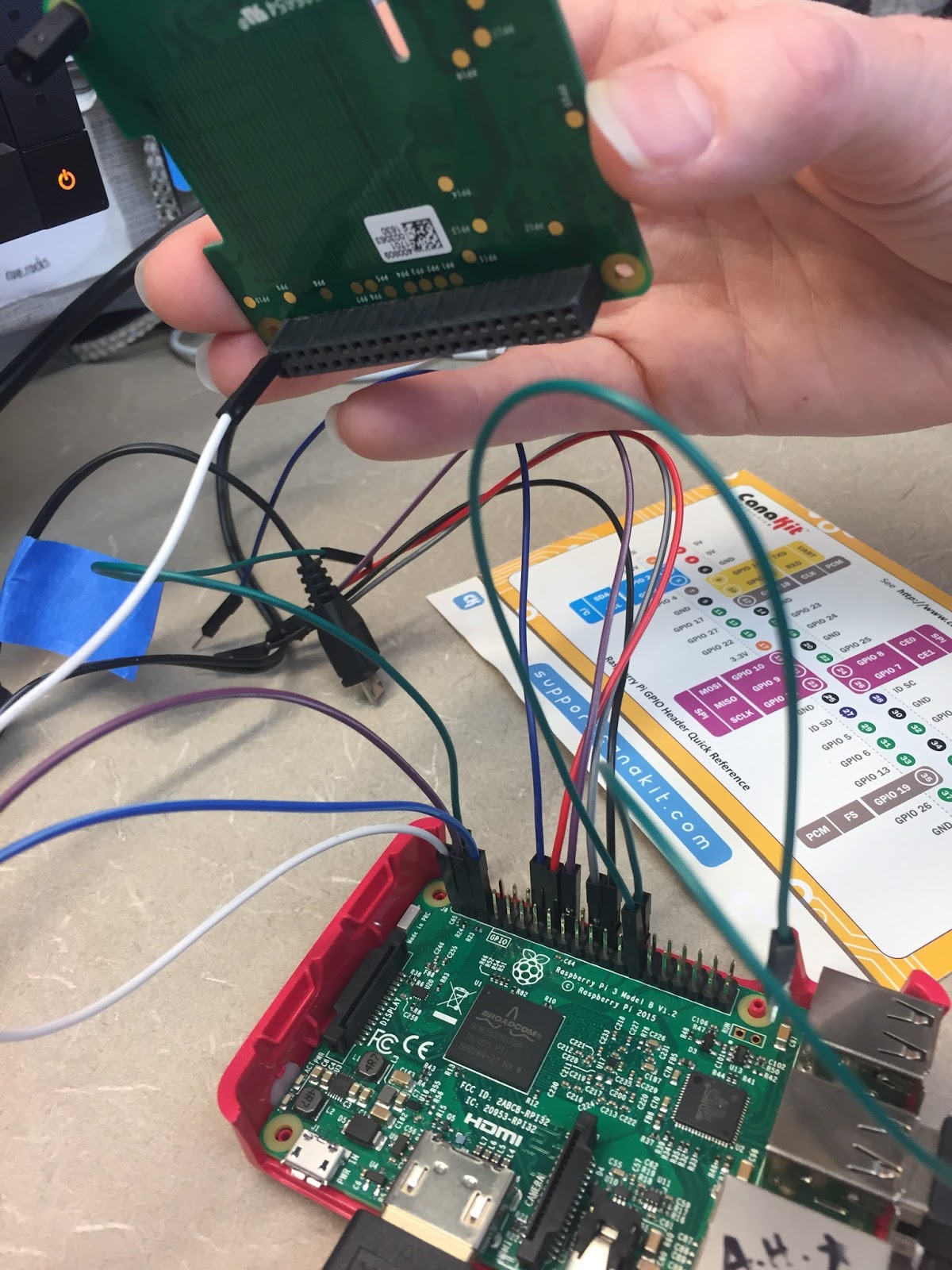 #Ms.Haughs: Sense Hat pinout for Raspberry Pi