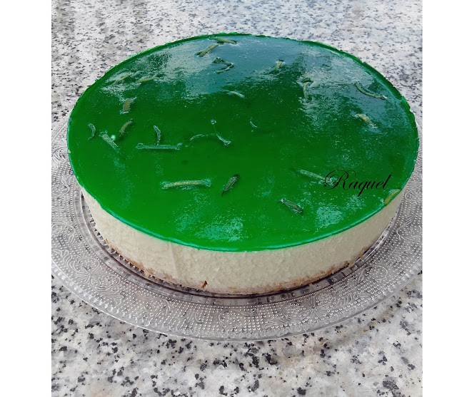 Tarta mousse de lima y limón