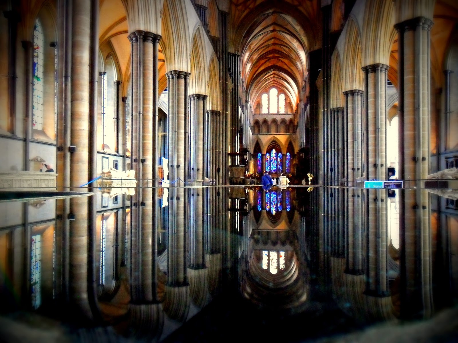 The Cathedral of Light Visiting the model of Ken Follett's