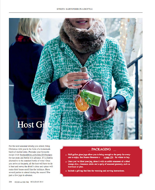 bartender in a bottle ideas by Corinna vanGerwen featured in Food & Drink magazine