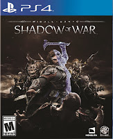 Middle-Earth: Shadow of War Game Cover PS4