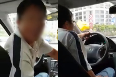 Nu hanh khach va tai xe uber cai nhau kich liet - Anh 2