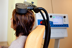 Transcranial magnetic stimulation (TMS)