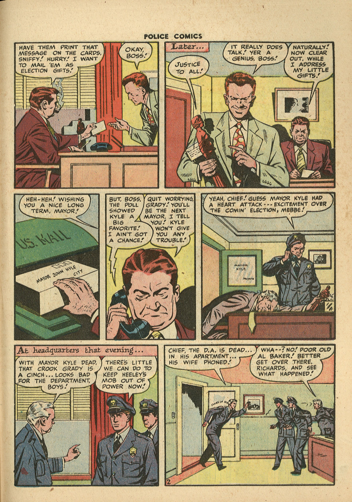 Read online Police Comics comic -  Issue #74 - 44