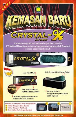 Crystal X Asli,Manfaat Crystal X,Harga Crystal X
