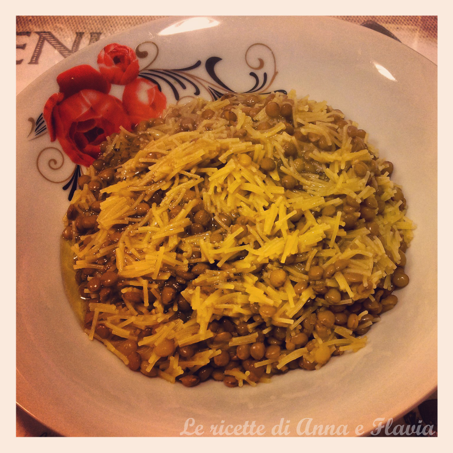 pasta e lenticchie