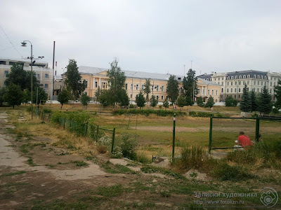 Казанский парк Черное озеро, спортивная площадка