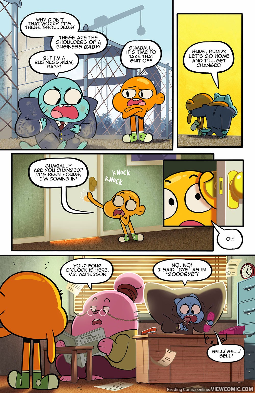 The Amazing World Of Gumball 006 2014 …… Read All Comics Online For