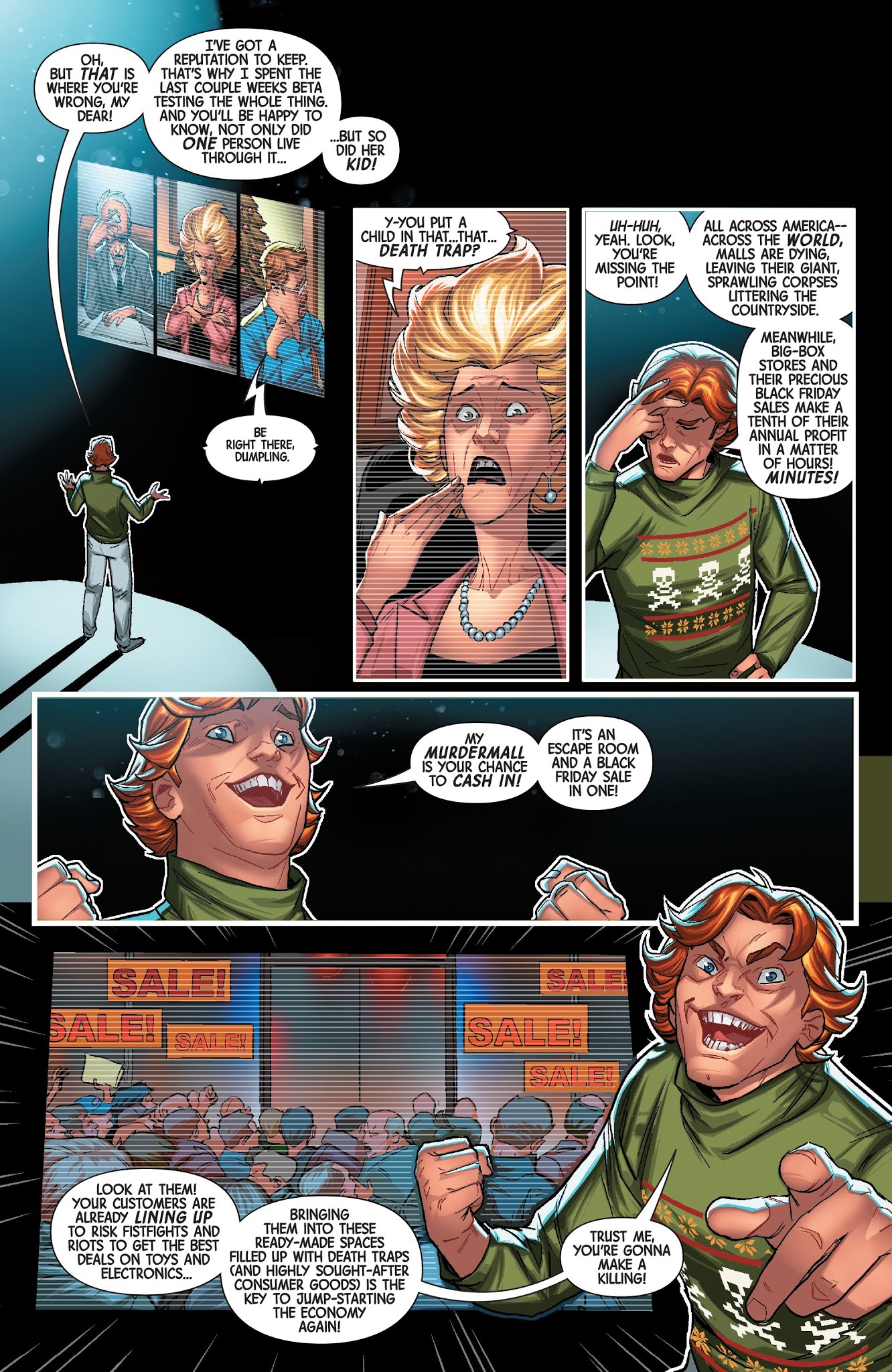 Read online Merry X-Men Holiday Special comic -  Issue # Full - 28