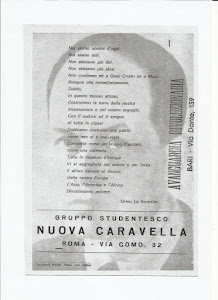 ROMA - "GRUPPO STUDENTESCO NUOVA CARAVELLA"