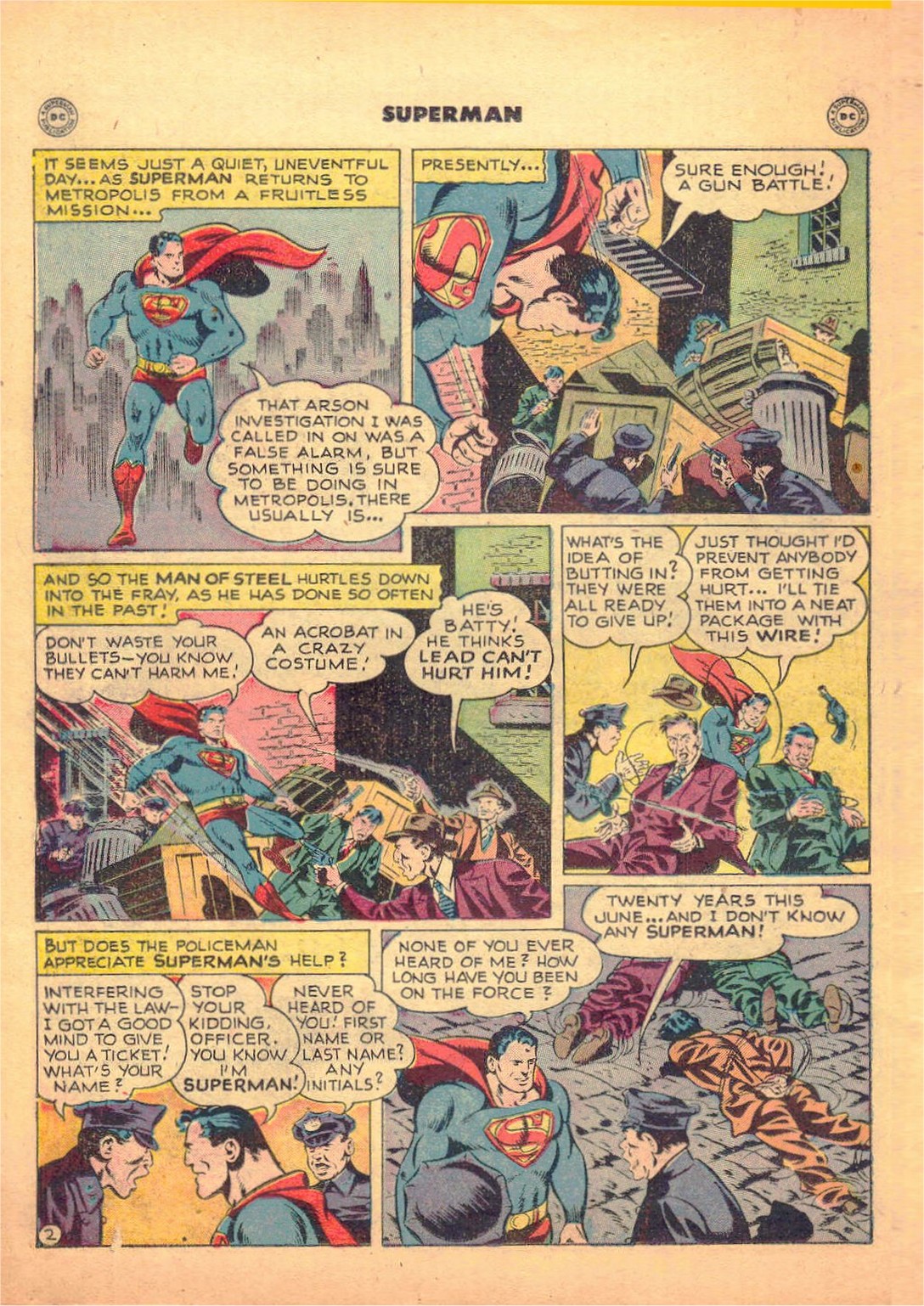 Read online Superman (1939) comic -  Issue #59 - 38