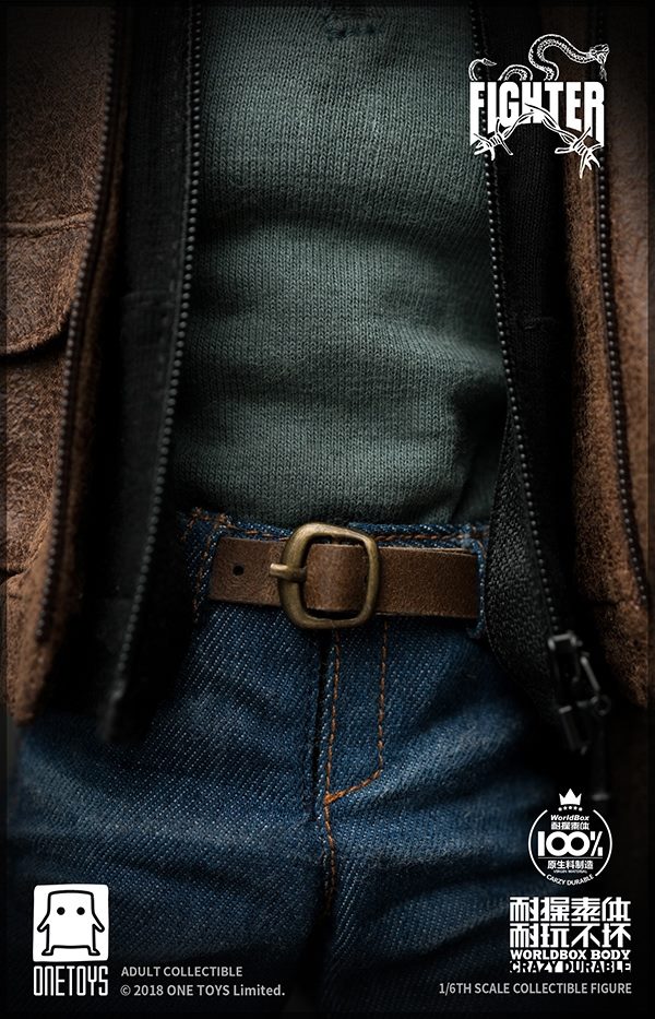 toyhaven One Toy & World Box 1/6th scale Fighter Action Figure Scott