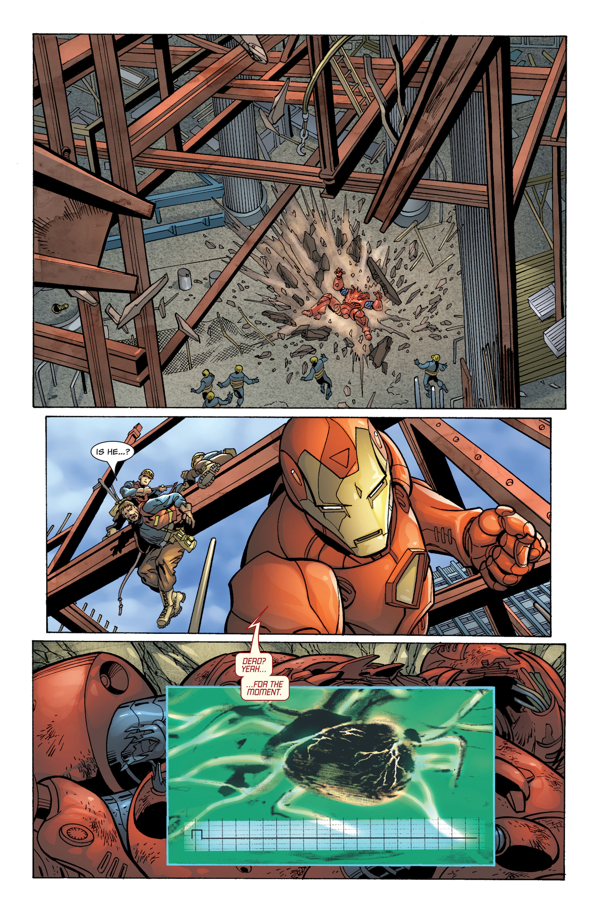 Read online Iron Man (2005) comic -  Issue #7 - 13