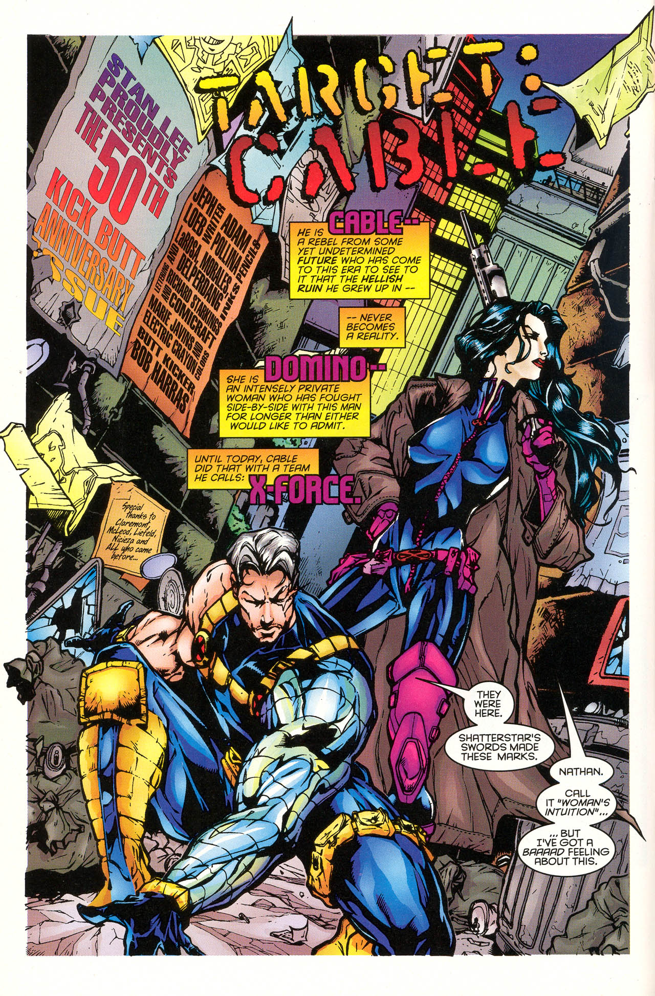 Read online X-Force (1991) comic -  Issue #50 - 12