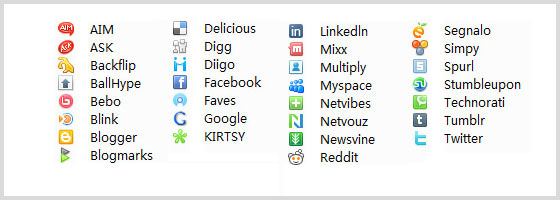 Seodesign Free Social Web Icons Set