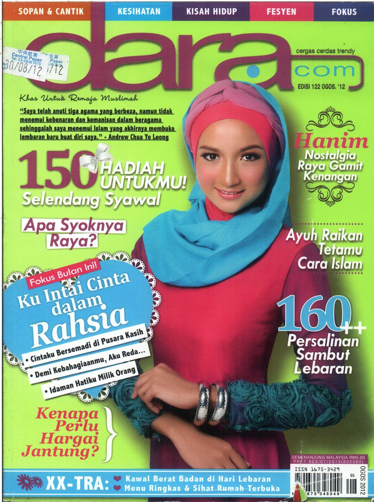 Villa Nur Qaseh Dalam Majalah Dara.Com - Azie Kitchen
