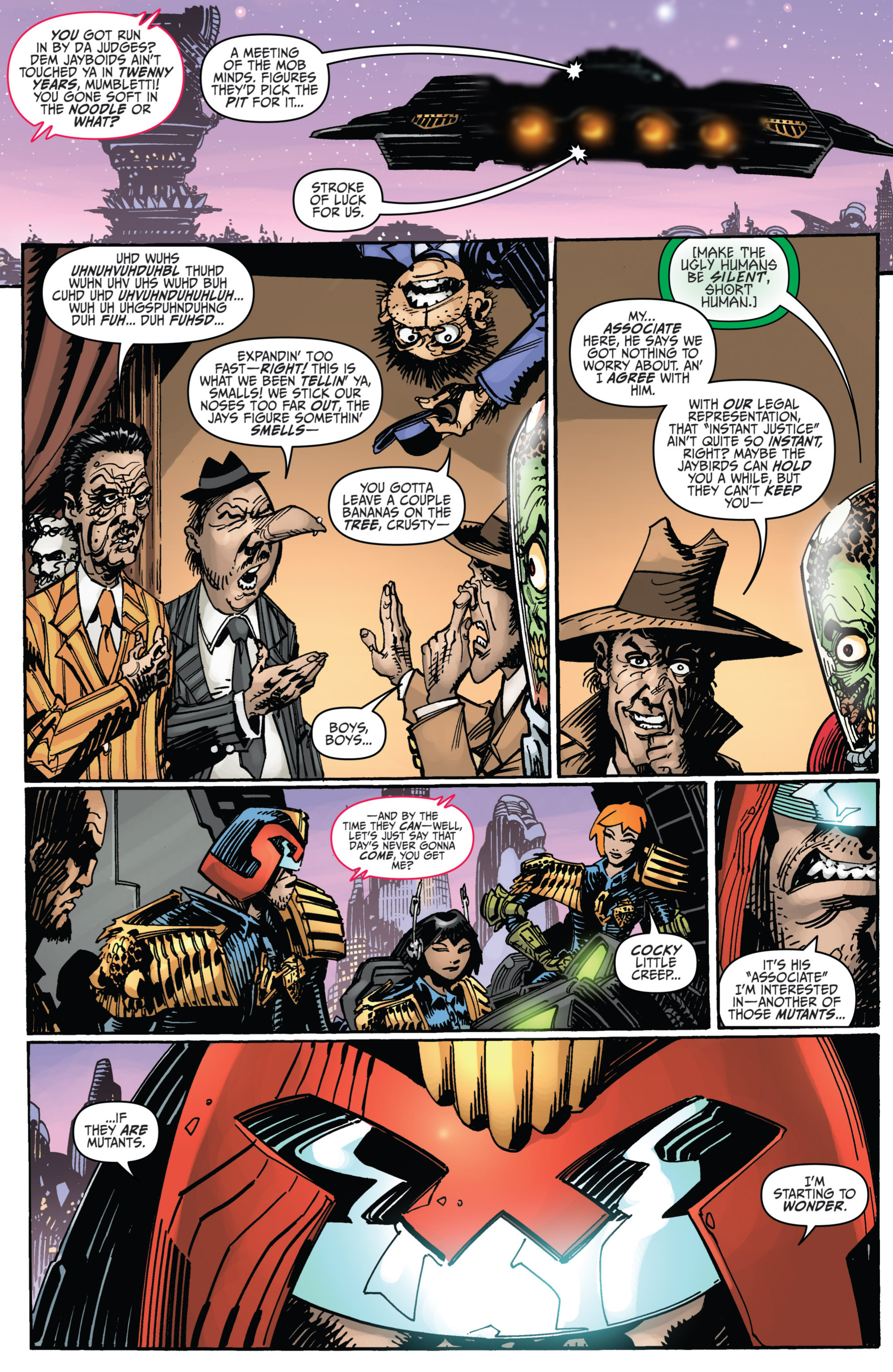 Read online Mars Attacks Judge Dredd comic -  Issue #2 - 19