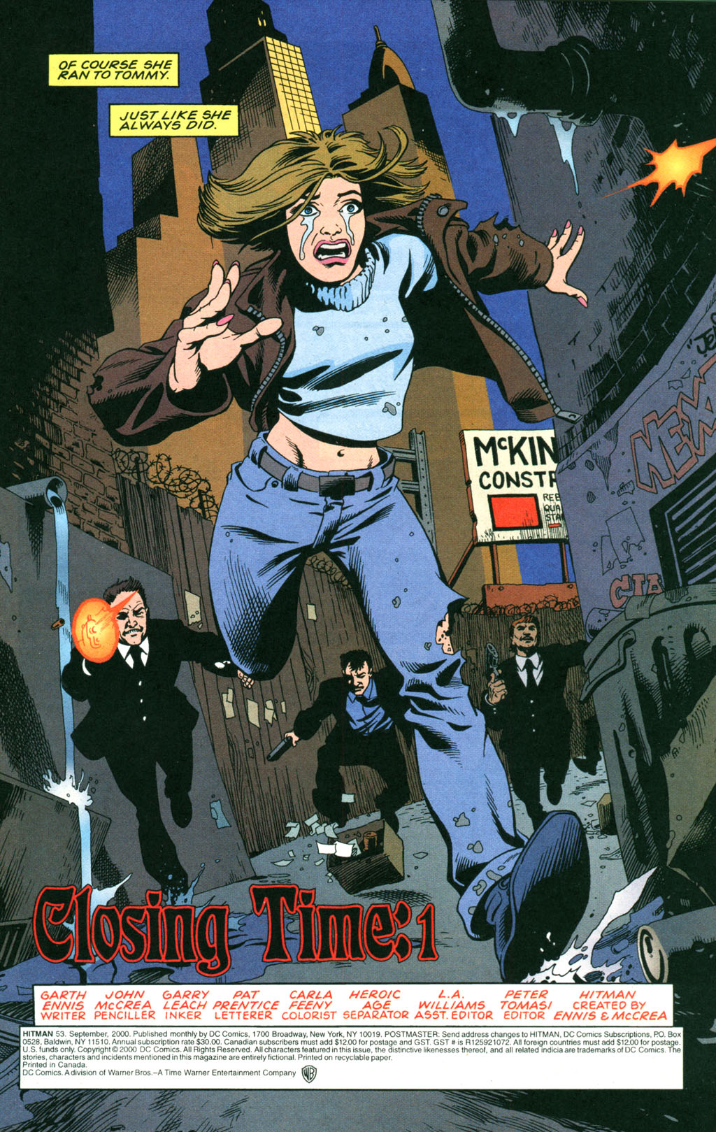 Read online Hitman comic -  Issue #53 - 2