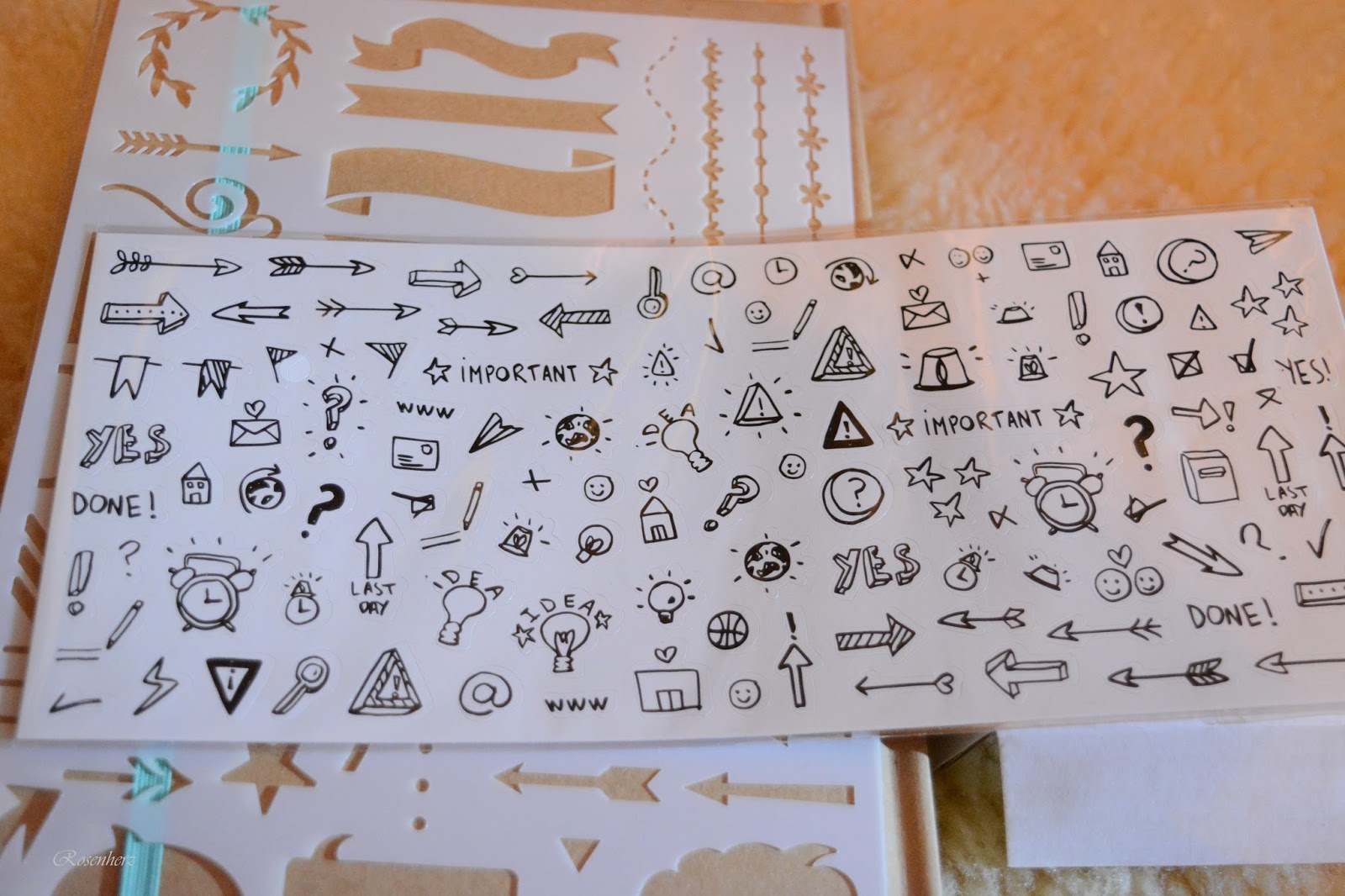 Rosenherz : DIY-Kalender gestalten