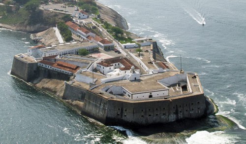 La Fortaleza de Santa Cruz en Niterói, Brasil