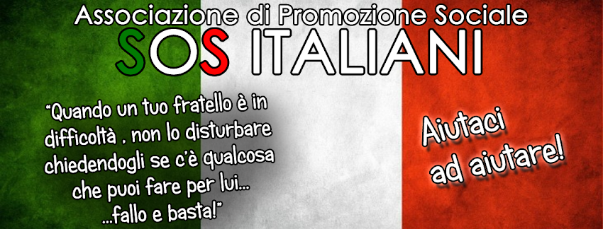 aiutare le famiglie italiane in gravi difficoltà economiche.