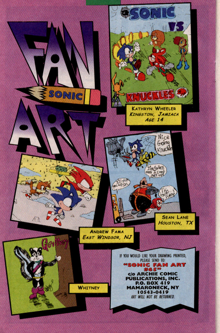 Read online Sonic The Hedgehog comic -  Issue #65 - 18